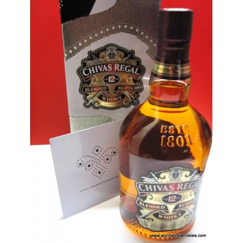 Chivas Regal 12 Year Tim Little Design Box | World Wide