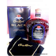 Crown Royal BLACK Canadian Whisky Boxed