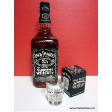 Jack Daniels 750ml 43% Shot Glass Set # 2
