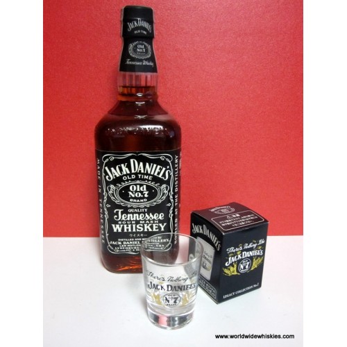 Jack Daniels 750ml 43% Shot Glass Set # 2