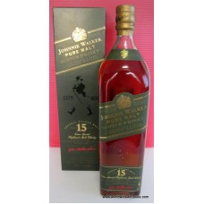 Johnnie Walker GREEN 15 Year Old Whisky 1000ml Boxed
