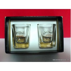 Jack Daniels 2 Shot Glass Set 