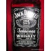 Jack Daniels OLD No.7 Whiskey 75cl Bottle / Tin Box Glass Set