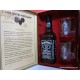 Jack Daniels OLD No.7 Whiskey 75cl Bottle / Tin Box Glass Set
