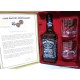 Jack Daniels OLD No.7 Whiskey 75cl Bottle / Tin Box Glass Set 
