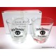 Jack Daniels Half Rock 2 Glass Set Boxed