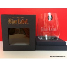 Johnnie Walker BLUE Crystal Riedel Glass Boxed