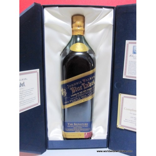 Johnnie Walker Blue The Signature 1000ml 43% Boxed