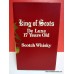 King of Scots Scotch Deluxe 17 Yr Whisky in DECANTER